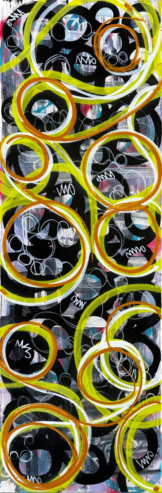 Circles 1 — Canvas · Acrylic by Tiam