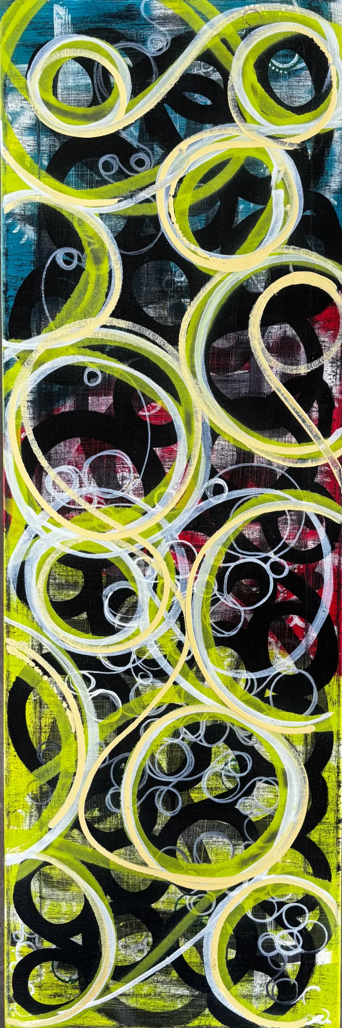 Circles 2 — Canvas · Acrylic by Tiam