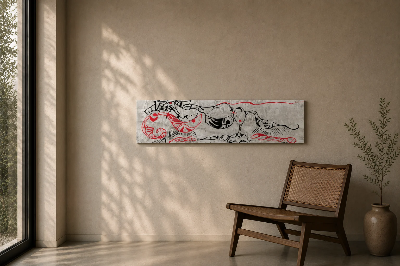Animal Thoughts shown in a room setting