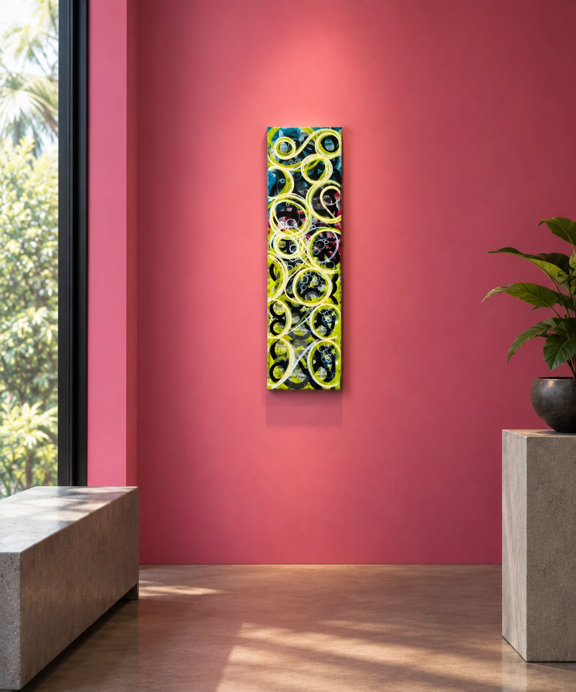 Circles 1 shown in a room setting