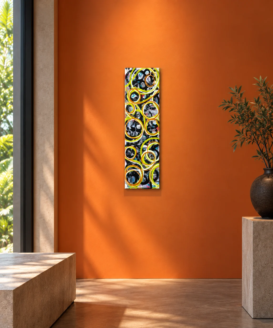 Circles 2 shown in a room setting
