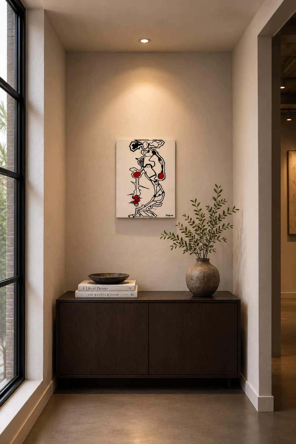 Heart Clash shown in a room setting