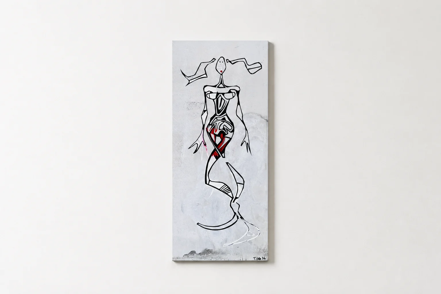 La Chasseuse shown in a room setting