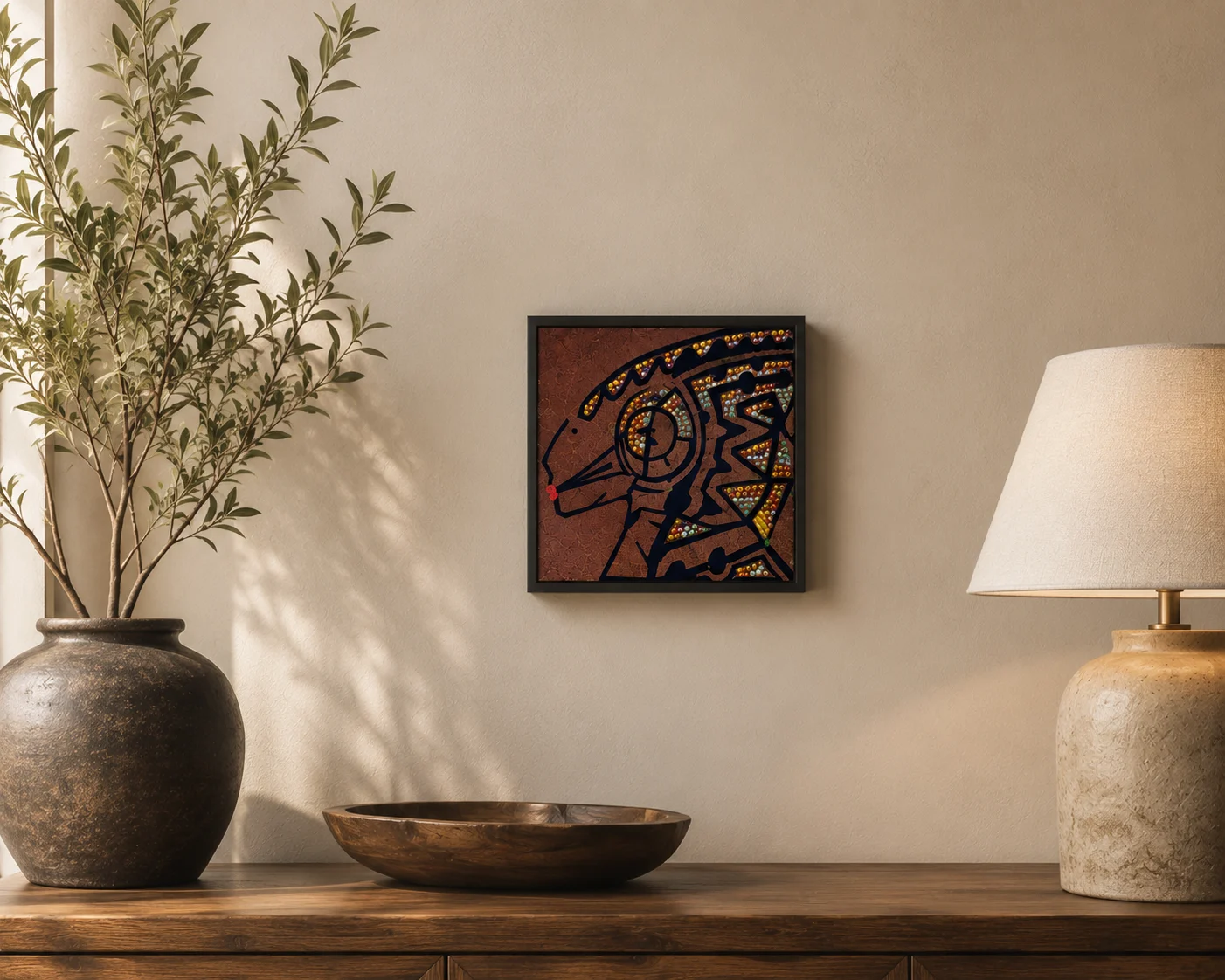 Rust shown in a room setting