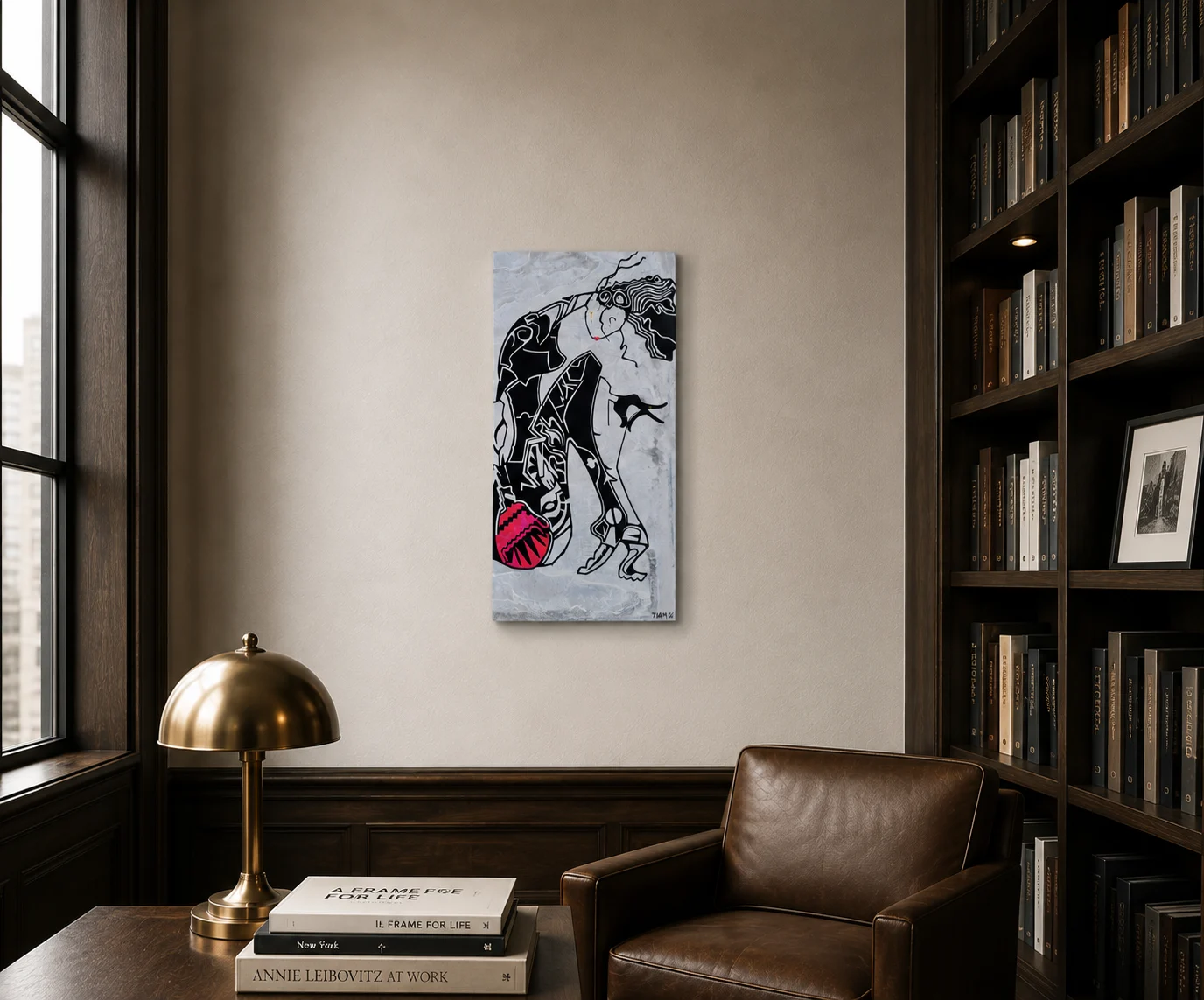 String Undone shown in a room setting