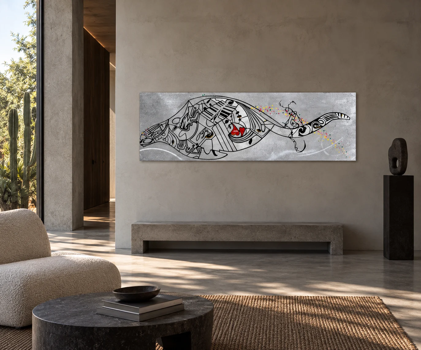 Upside Down shown in a room setting